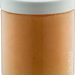 Bodyscrub-Gel Honey - 400 gram - Pot met witte deksel - set van 6 stuks - Hydraterende Lichaamsscrub