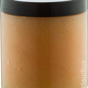 Bodyscrub-Gel Honey - 400 gram - Pot met zwarte deksel - set van 6 stuks - Hydraterende Lichaamsscrub