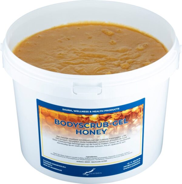 Bodyscrub-gel Honey 10 KG - Hydraterende Lichaamsscrub