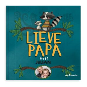 Boek met naam en foto - Lieve Papa - Hardcover