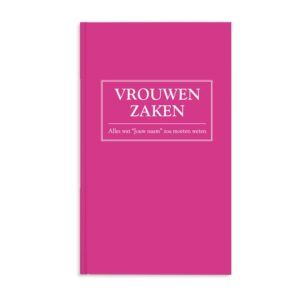 Boek met naam en foto - Vrouwenzaken - Softcover