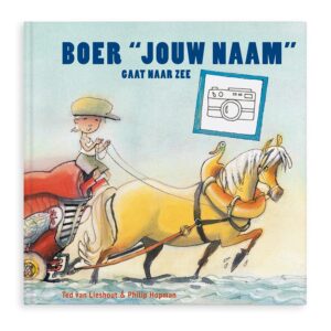 Boer Boris gaat naar zee - XXL boek met naam en foto - Hardcover