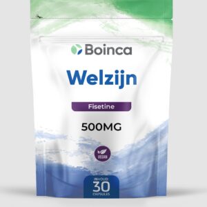 Boinca Fisetine *Welzijn* Gezonde cellen - Autofagie - 500mg - maanddosering - vitaal ouder - healthy aging