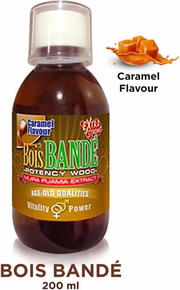 Bois Bandé - Krachtig Afrodisiacum Met Braziliaanse kruiden - Caramel Aroma - 200ml