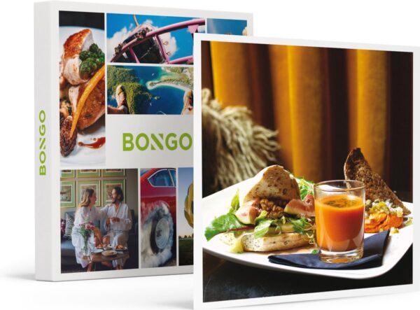 Bongo Bon - 2-GANGENLUNCH MET WIJN VOOR 2 BIJ BISTRO BRASSERIE BLEU IN AMSTERDAM - Cadeaukaart cadeau voor man of vrouw