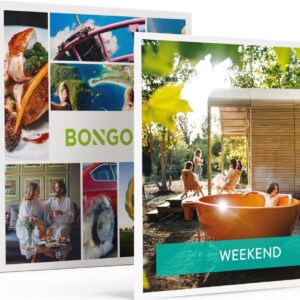 Bongo Bon - 3 DAGEN NATUUR & LUXE VOOR 4 IN EEN CABIN MET HOTTUB IN OOSTENDE - Cadeaukaart cadeau voor man of vrouw