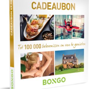 Bongo Bon - Cadeaubon 49,90 Cadeaubon - Cadeaukaart cadeau voor man of vrouw | Tot 100.000 belevenissen om te ontdekken in de verschillende producten