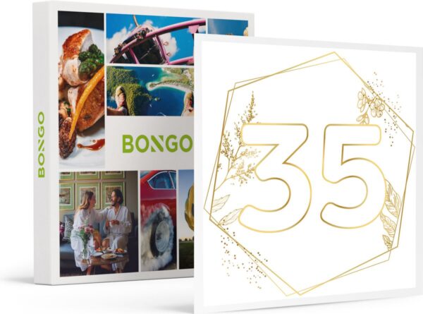 Bongo Bon - GEFELICITEERD MET JULLIE 35-JARIG HUWELIJK! - Cadeaukaart cadeau voor man of vrouw