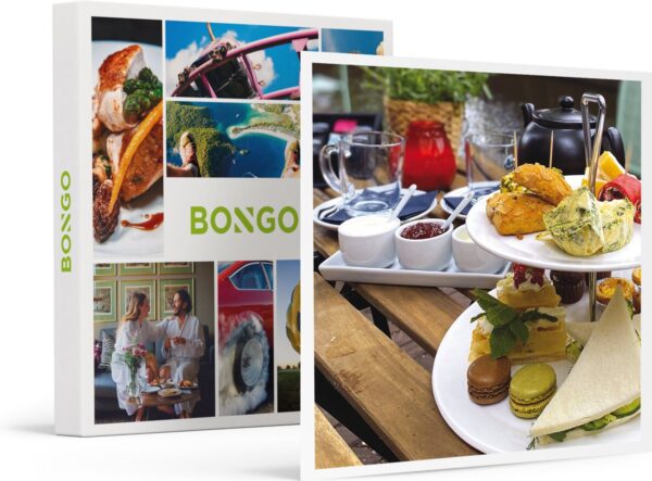 Bongo Bon - HIGH TEA MET BUBBELS VOOR 2 BIJ BISTRO BRASSERIE BLEU IN AMSTERDAM - Cadeaukaart cadeau voor man of vrouw