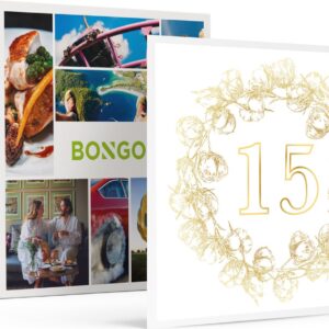 Bongo Bon - KRISTALLEN JUBILEUM: 15 JAAR GETROUWD! - Cadeaukaart cadeau voor man of vrouw