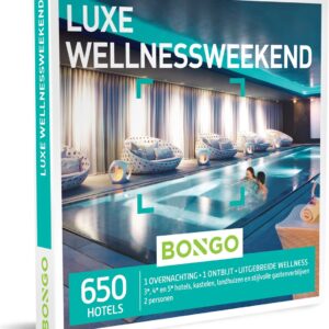 Bongo Bon - Luxe Wellnessweekend Cadeaubon - Cadeaukaart cadeau voor man of vrouw | 650 hotels met uitgebreide wellnessfaciliteiten
