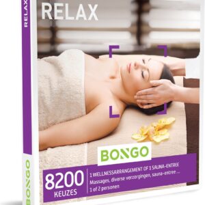 Bongo Bon - Relax Cadeaubon - Cadeaukaart cadeau voor man of vrouw | 8200 verwenmomenten: massage, sauna, verzorging en meer