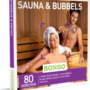 Bongo Bon - SAUNA & BUBBELS - Cadeaukaart cadeau voor man of vrouw