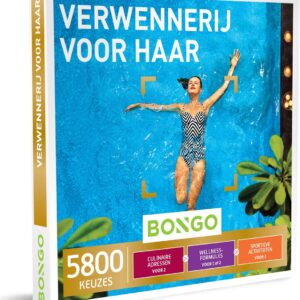 Bongo Bon - Verwennerij voor Haar Cadeaubon - Cadeaukaart cadeau voor man of vrouw | 5800 belevenissen: culinair, wellness, actief en meer