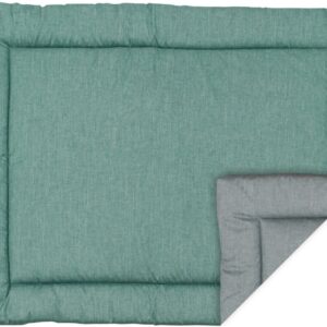 Bopita Boxkleed Square - 95x75 cm. - Green/Grey