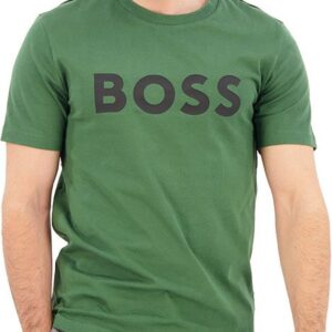 Boss Tiburt 354 10247153 T-shirt Met Korte Mouwen Groen M Man