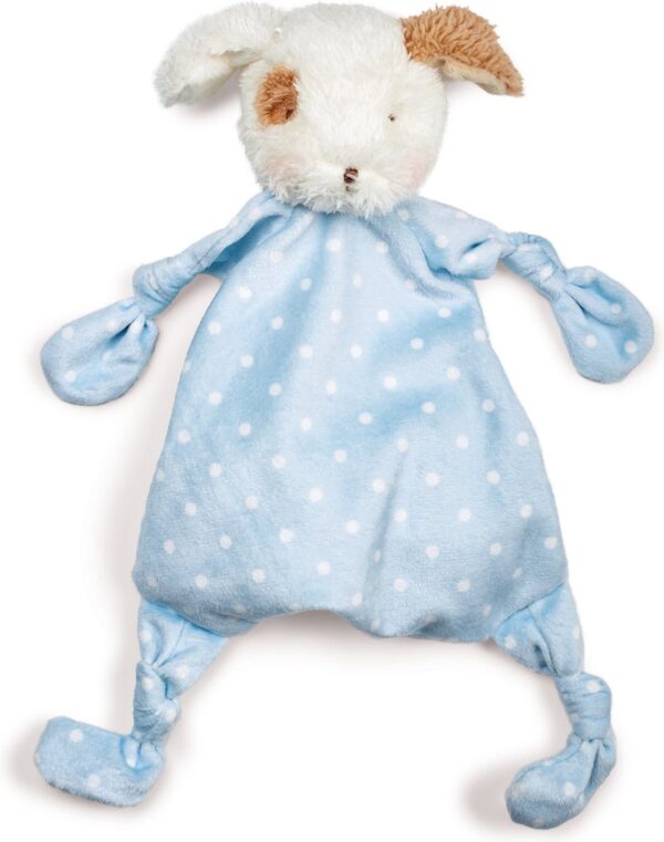 Bunnies By The Bay - knuffeldoekje - Hond - 33 cm - blauw