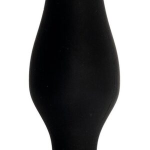 Buttplug met zuignap 11,5 cm - zwart