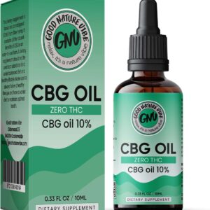 CBG olie 10% - 100% Natuurlijke Cannabigerol olie met CBD - MCT olie voor optimale opname - Premium kwaliteit - smaakloos - Op basis van vezelhennep geen Cannabis - Vegan - Good nature vibe - 10ml per verpakking, 240 druppels