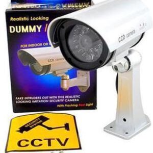 CCD Dummy Camera - Fake Outdoor Nepcamera - Beveiligingscamera - Nep Security Cam - CCTV LED Surveillance Camera - Draadloos