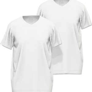 CECEBA Konvex 2-pack heren T-shirt - wit - Maat 4XL