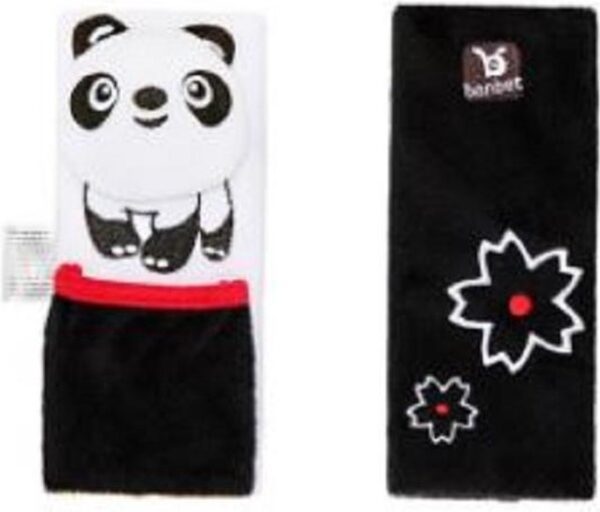 CHPN - Gordelkussen - Gordel kussentje - Zachte Autogordel - Gordelcover - Panda - Covers voor Kinderen - Vakantie - Autovakantie - Autogordel - Autogordelaccessoire