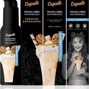 COQUETTE COSMETICS | Coquette Premium Experience | 100ml Vegan Lubes - Cookiefrutti | Glijmiddel | Durex Glijmiddel | Vrouw Clitoris Stimulator } Glijmiddel Waterbasis