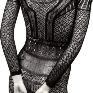 CalExotics - Lace Body Suit - Womens lingerie Zwart O/S