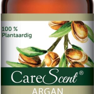 CareScent Argan Olie (Koudgeperst) | Voor Haar en Gezicht | Plantaardige Olie / Draagolie / Basisolie | Argan Oil | Etherische Olie Verdunnen | 100% Puur | Arganolie - 50 ml