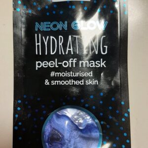 Catch & shine peel-off mask neon glow hydrating - facial masker - vochtinbrengend gezichtsmasker - blauw - blueberry marine - 10 ml