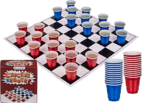 Checker Shots - Dammen Drankspel