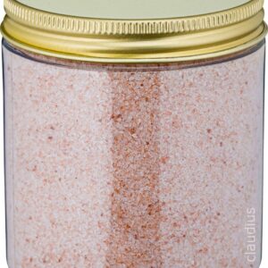 Claudius Himalayazout 300 gram - fijne korrels (0,4 - 0,9 mm) - 100% natuurlijk - Pot met goude deksel