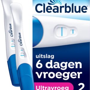 Clearblue Zwangerschapstest Ultravroeg - 6 x 2 stuks - Voordeelverpakking