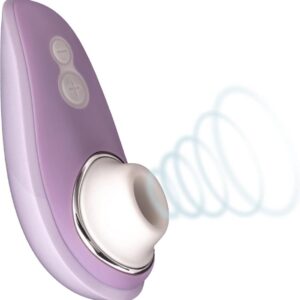 Clitoris Stimulator - Vibrators voor Vrouwen - Dildo Vibrator - Sex Toys voor Vrouwen - Zuiger - Paars met Wit