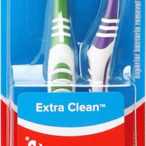 Colgate Extra Clean Medium Tandenborstel - 2 Pack