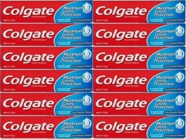 Colgate Tandpasta Anti Cariës XL - Voordeelverpakking 12 x 100 ml