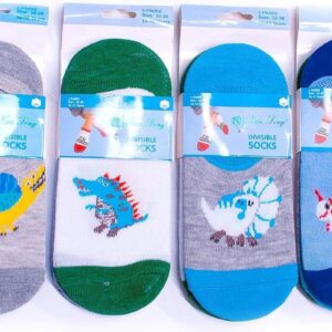 Comfortabele kindersokken sneakersokken multipack 6 paar jongens sokken lente/zomer sokken maat 32-36