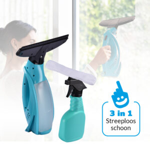 Cordless Window Vac - Draadloze vacuüm raamreiniger