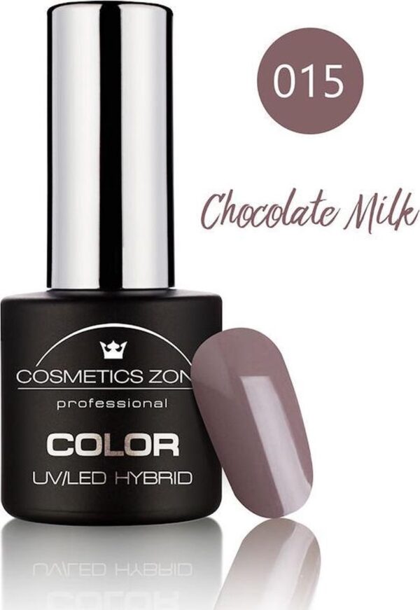Cosmetics Zone Hypoallergene UV/LED Gellak Chocolate Milk 015