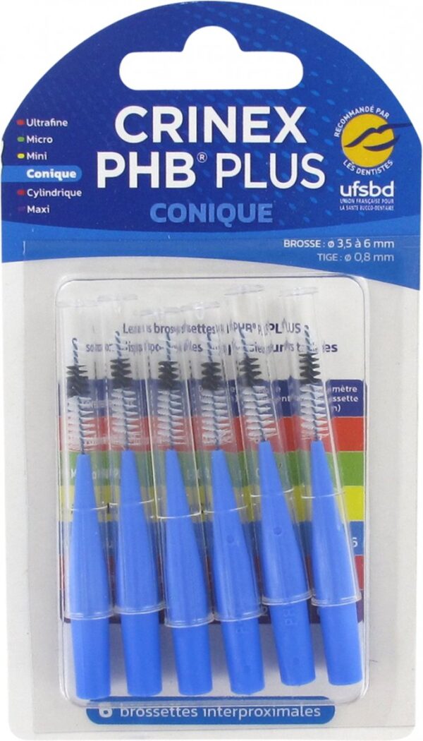 Crinex Phb Plus Conique Plus 1.3 6 Interproximale Borstels