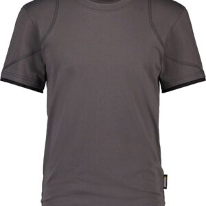 DASSY® Kinetic T-shirt - maat L - ANTRACIETGRIJS/ZWART