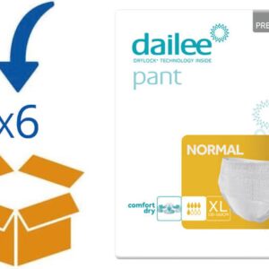 Dailee Pants Premium Normal Extra Large - 6 pakken van 14 stuks - Incontinentiebroekjes