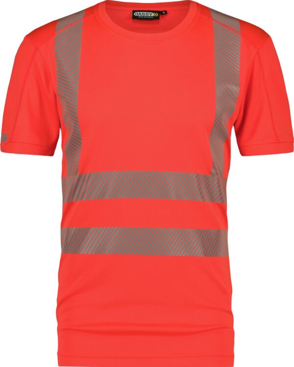 Dassy Carter Hoge zichtbaarheids-UV-T-shirt 710027 - Fluorood - XL