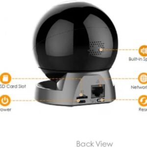 De Fleur - Babyfoon met camera en app - 24/7 bescherming met nachtzicht - baby monitor met abnormaal geluidsalarm, tweerichtingsgesprekken, Geavanceerde AI-menselijke detectie en privacy modus - 360 dekking