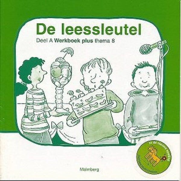 De Leessleutel versie 2 Deel A werkboek plus thema 8 (per 5 stuks)