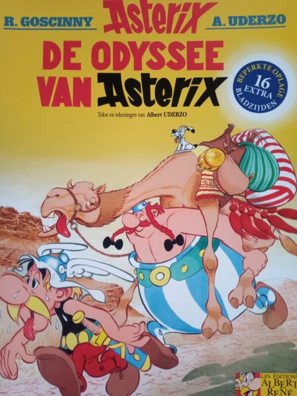 De Odyssee Van Asterix , Beperkte Oplage Met 16 Extra Bladzijden , 1981