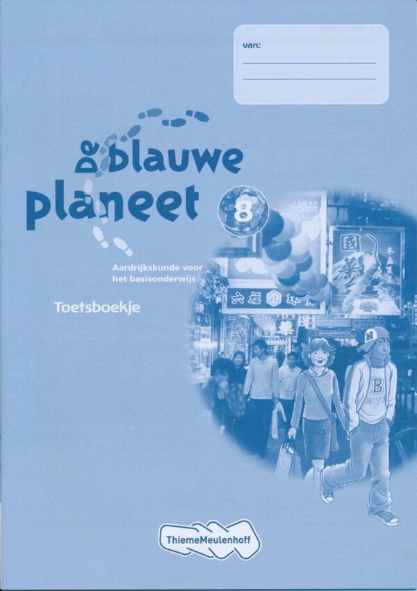 De blauwe planeet toetsboek groep 8 (per pak 5 stuks)