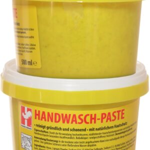 Deutsche Hahnerol zandvrij handwaspasta - 2x 500ml - garagezeep op basis van houtzaagsel korrel - handzeep handreiniger voor sterk vervuilde handen