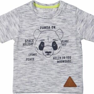 Dirkje Shirt Panda Melee Grijs/Blauw - Maat 56