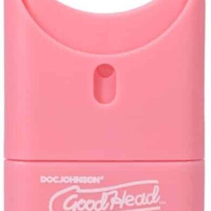 Doc Johnson Juicy Head Mouth Spray To-Go - Lemonade - 2 fl oz / 60 ml pink